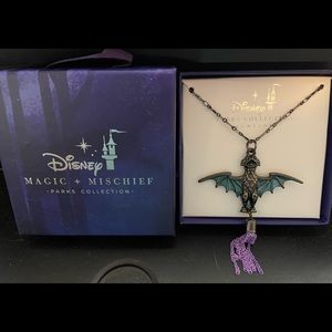 Disney Parks Haunted Mansion Necklace 🦇